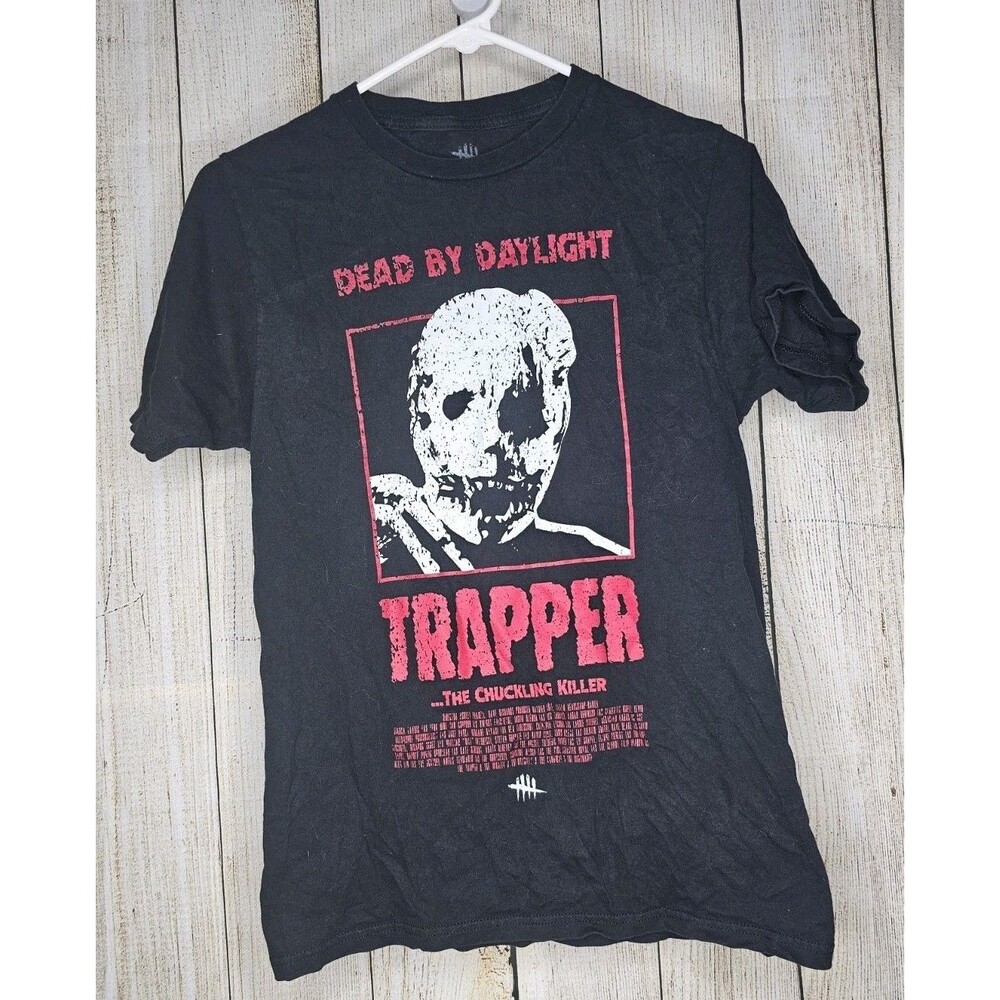 Dead By Daylight Trapper The Chuckling Killer T Shirt Small Black Horror Game